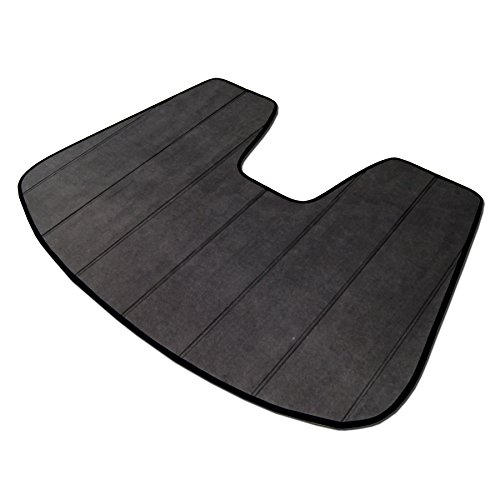Image of Front Car Windshield Sun Shade Compatible with 2013-2020 BMW i3 | Custom Fit Visor Accordion Fold Style Sun Protector | Silver & Grey 1-pc Set | SS-028
