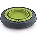 Dexas Popware for Pets Single Elevated Pet Feeder, Large, Gray/Green