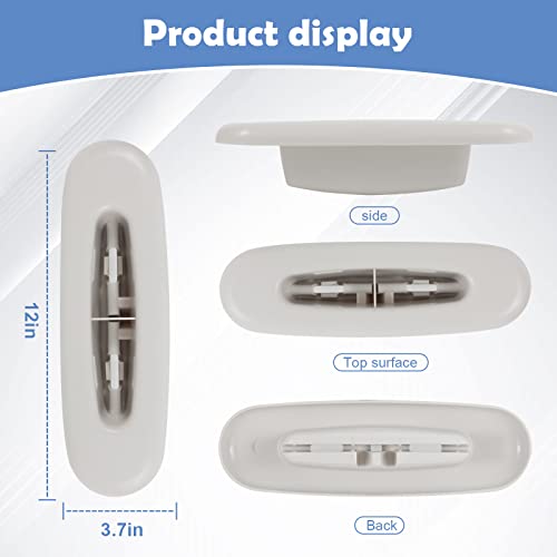 Above Ground Biltmor Swimming Pool Step Replacement Biltmor Swimming Pool Ladder Bottom System - 160-0002Pg Moon Lander Foot - (Pearl Gray) (0002Pg-2 Pack) #TOP2