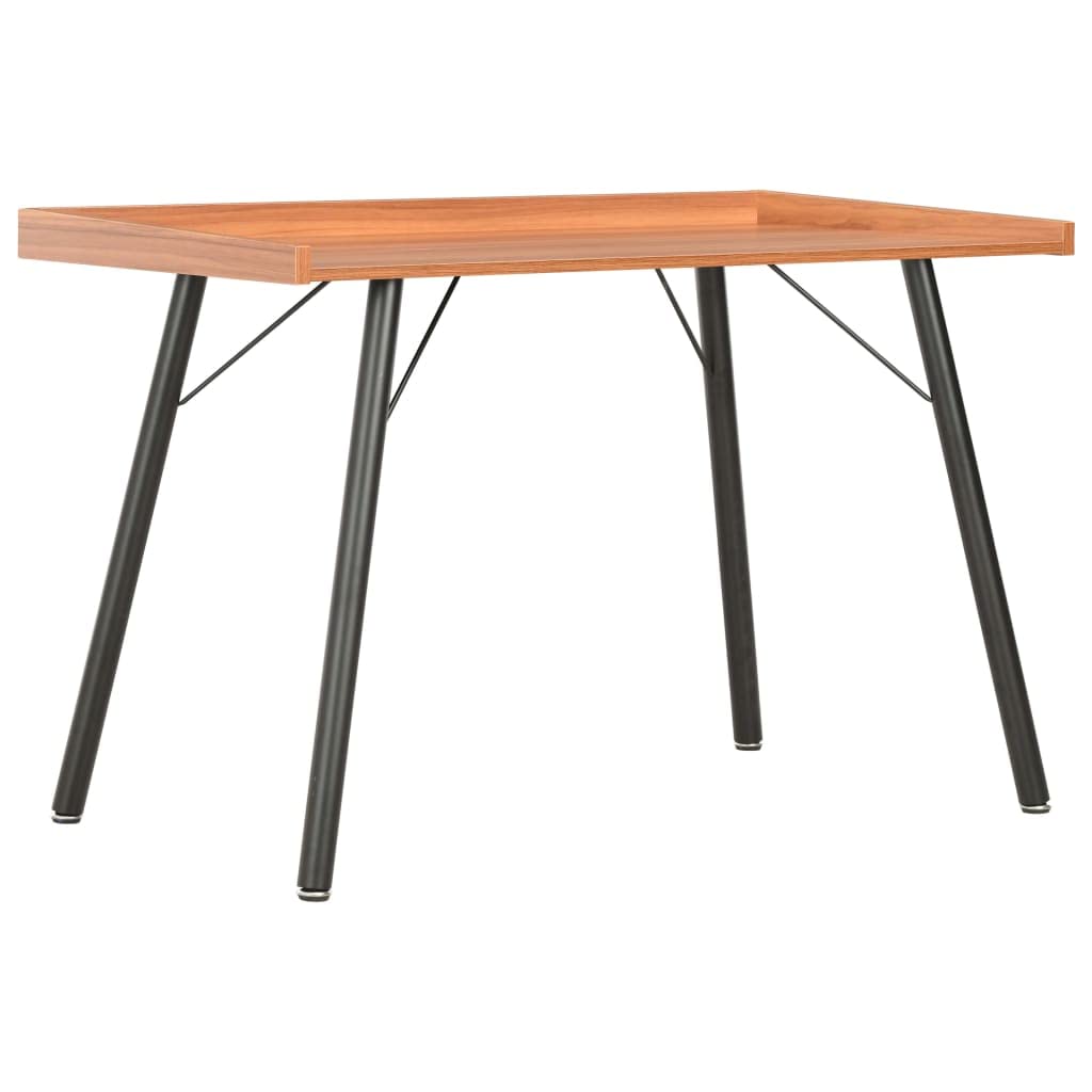 Scrivania,Supporto per stampante,Piccola postazione di lavoro in casa,Scrivania per computer in stile moderno,Scrivania Marrone 90x50x79 cm