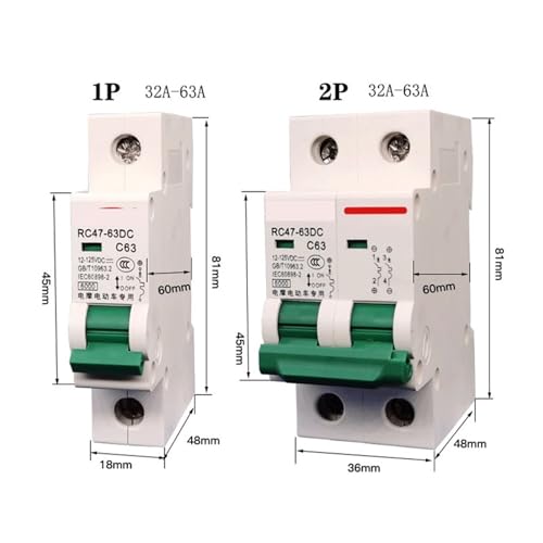 Disjoncteur CC haute performance pour isolation des circuits 120V - 3
