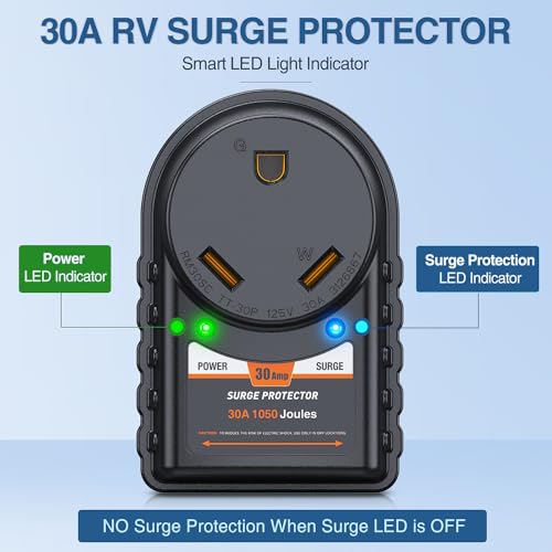 Nilight 50346RV 30 Amp Rv Surge Protector 125V/3750W Rv Surge Adapter Plug thumb #6