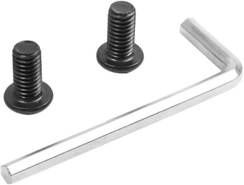 E-Scooters Screws Nut Wrench Compatible with Ninebot Es1 Es2 Es4 Electric Scooter Pole Base Mounting Screw with Wrench Repair Accessories, Black