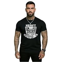 Camiseta Heavy Cristhmas Cor:Preto;Tamanho:GG