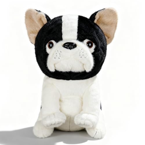 LZFAN Golf Club Covers for Woods and Drivers Funny Driver Headcover Animal Golf Club Head Covers Golf Gifts for Men Women Plush (Simulated Bulldog for Driver)