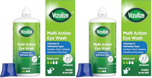 Image of Vizulize Multi Action Eye Wash (Pack of 2)