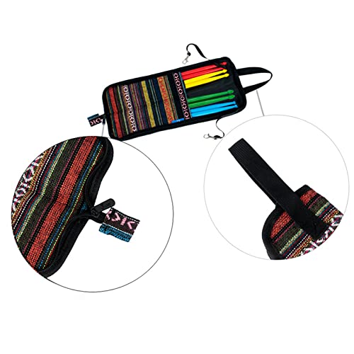 Houh Portable Percussion Stick Bag, Drumstick Cases, Hanging For Accommodating Drum Stick For Accommodating Teaching Material And Other Accessories #TOP1
