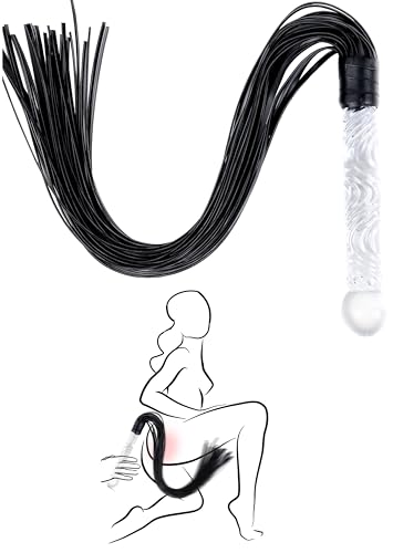 BDSM Flogger Adult Sex Toy Dildo Glass Anal Toy Dildo Masturbation Flogger Cosplay BDSM Whip for Couples Spanking Paddle for Anal Sex