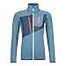Produktbild ORTOVOX Damen Fleece Grid Jacket, Light Blue, S EU
