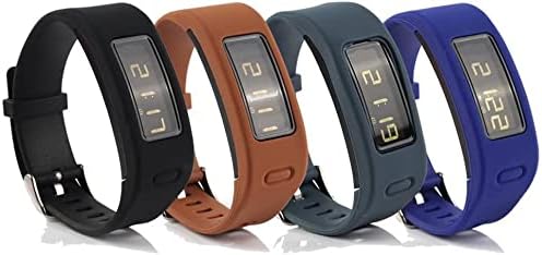 honecumi Vivofit Bands Compatible with Garmin Vivofit Replacement Watch Band Wrist Strap Bracelet for Men & Women Multi-Color Replacement Wrist Bands with Clasps Vivofit 1 Watch Band Accessories-Rock