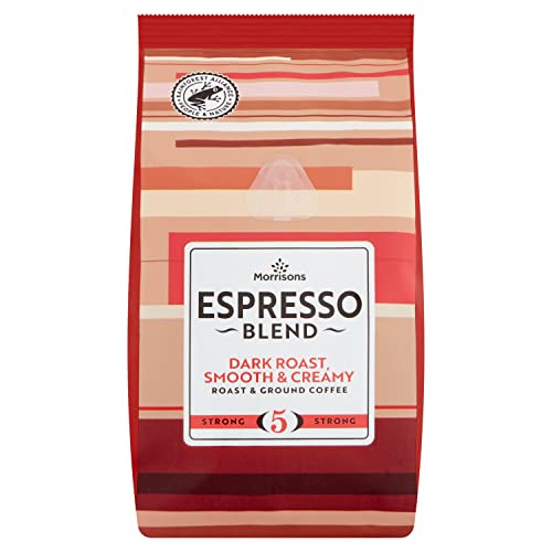 Morrisons Espresso Blend Roast & Ground Coffee 227g