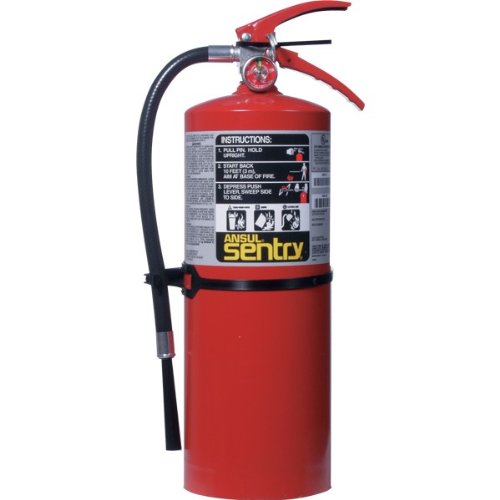 Ansul Sentry 10 lb ABC Fire Extinguisher w/ Wall Hook