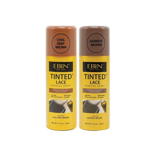 Spray Aerosol Tinted Lace EBIN New York 80 mL 2 unid miniatura 1