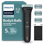 Philips Body Groomer 5000 Series - Trimmer for Men with Triple Protect Shave System, Intimate Trim & Shave, 100% Showerproof, 100 Min. Runtime, Model BG5470/15