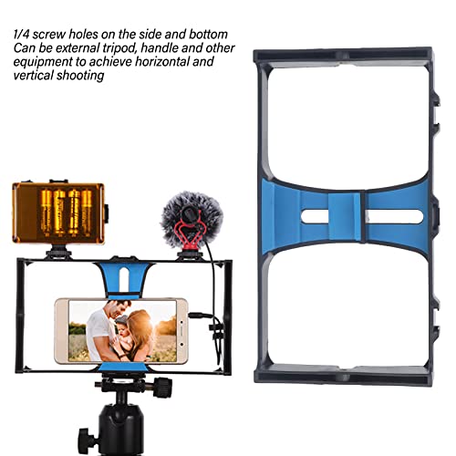 Filmmaking vlogging case smartphone avec support griffe froide et interface 1/4 - 4