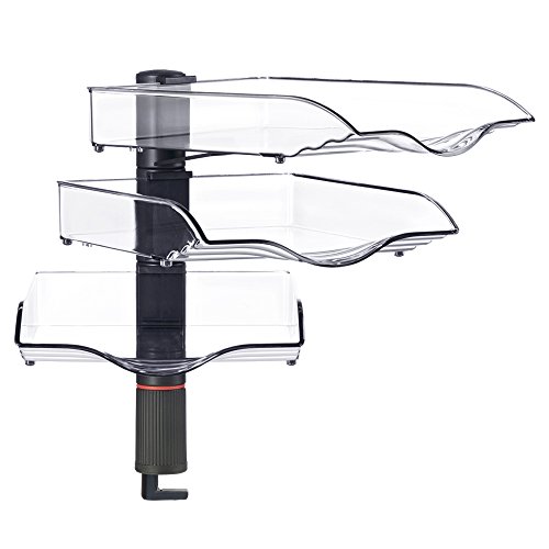 Novus CopySwinger 3 Anthracite bac de rangement de bureau contre le désordre des dossiers