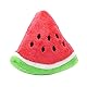 HANBOLI Hundespielzeug Wassermelonen Plüsch Quietscher Spielzeug für kleine mittelgroße Hunde Haustiere Haltbares Haustier Geschenk Tauziehen Interessantes Spielzeug für Langeweile