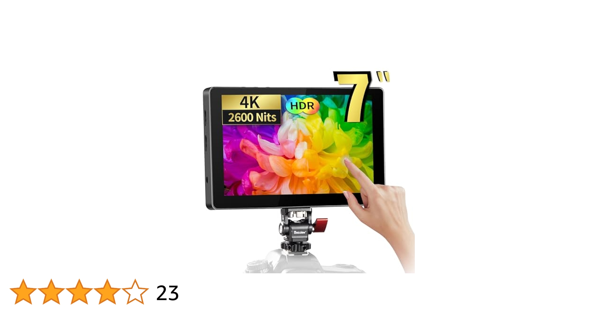 【動作良好】Desview R7 plus 7インチ タッチパネル搭載 モニター Amazon | Desview R7II カメラモニター 7インチ 多機能 2600nit