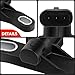 A-Premium Engine Crankshaft Position Sensor Compatible with Ford Explorer, Escape, Fusion, Focus, Edge, Ranger, EcoSport, Bronco Sport, Bronco, Maverick & Lincoln Corsair & Jaguar & Land Rover