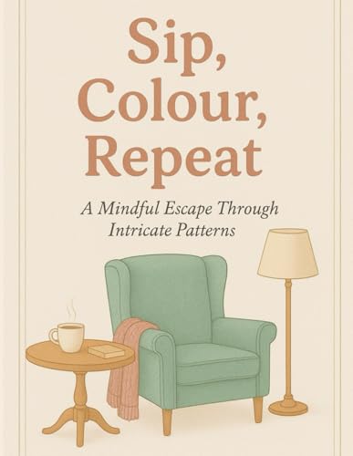 Sip, Colour, Repeat: A Mindful Escape Through Intricate Patterns