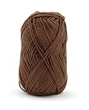Composition : 100% POLYESTER Pingouin - Pelote de Laine Pingo Sublime - Laine à Tricoter - 100% POLYESTER - Aiguille n°3.5 - Couleur CHOCOLAT