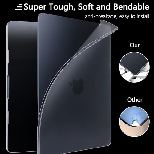 Protector MacBook Pro 16 A2485 Pro Max acabado mate de alta resistencia gris 3