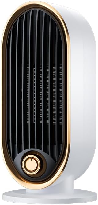 Portable Electric Space Heater - 2025 Upgraded, Fast Heat, Thermostat, Ideal for Bedroom, Office Home