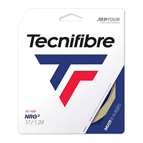 Tecnifibre NRG2 Multifillament Tennis String (Natural) (17g.1.24mm)