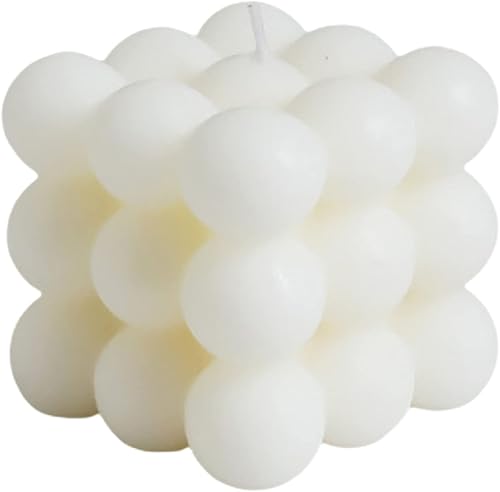 Velas de burbujas modernas en forma de cubo cada una con un aroma único velas 100 de cera de soja velas estéticas para decoración del hogar velas de