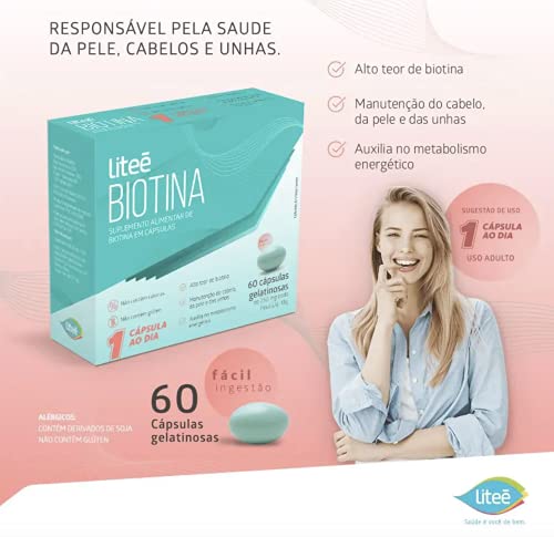Biotina Litee 60 Cápsulas Gelatinosas, LITEÉ FARMA