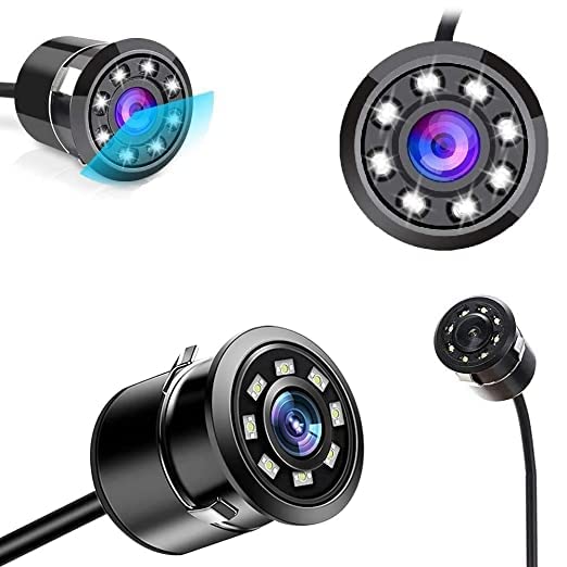 AdroitZ 70 LED Night Visions Car Rear View Camera Wide Angle HD Color