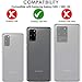 TECHGEAR [2 Pack Screen Protector fits Samsung Galaxy S20 Plus [Screen Angel Edition] [In-Display Fingerprint Support][Case Friendly] [Bubble Free] [FULL Screen Coverage] HD Clear Flexible TPU Film