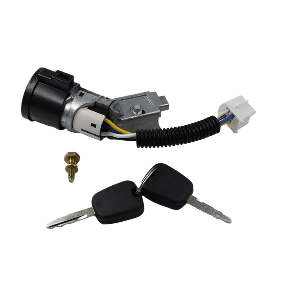 Aqhkgzmbe Onecolor Ignition Barrel Lock Compatible With Aygo C1 Suitable For 107 N0501412 N0502200 With 2