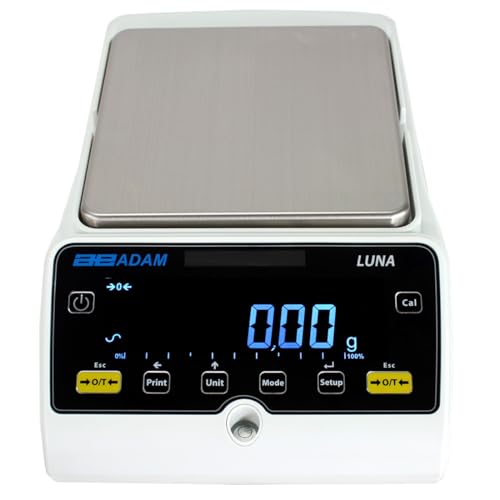 Adam Equipment Luna Precision Balance for Labs, Manufacturing, Density Determination, Purity Analysis, Quality Control, LTB 2602i, 2600g x 0.01g, Internal Calibration