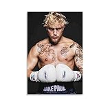 Jake Joseph Paul Boxer Poster(1) Canvas Wall Art Poster Decorative Bedroom Modern Home Print Picture Artworks Posters 08x12inch(20x30cm)