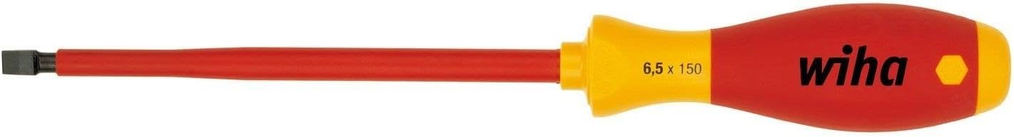 Wiha 320N055175 SoftFinish electric slot, screwdriver 320N SF, 5.5 x 175 mm