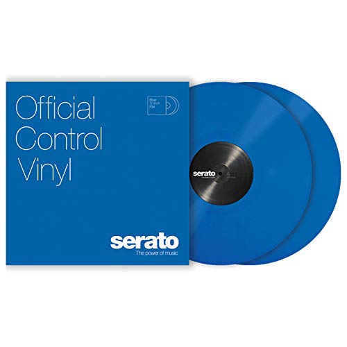 Serato Control Vinyl 12' Pair Blue