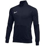Nike Men's Academy 19 Dri-Fit Track Jacket, Obsidian/White, Size Medium