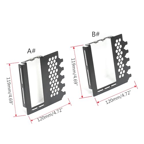 Soporte Vertical para Tarjeta Gráfica Metal Negro miniatura 3
