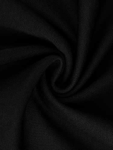 Allegra K Women's 2023 Summer Halter Tie Back Backless High Waist Wide Leg Jumpsuit Romper X-Small Black #TOP4