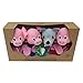 Mú - Set 4 Marionnettes Trois Petits Cochons - Tissu - 22784D