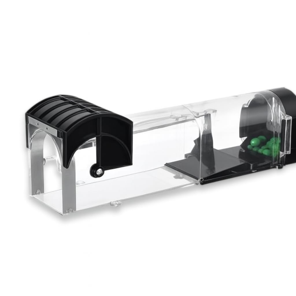 Chipku Humane Rat Trap Cage 32 cm – No-Kill Reusable Mouse Catcher, Smart Catch & Release Trap for Home, Garden, Patio, Rodents & Pets Safe