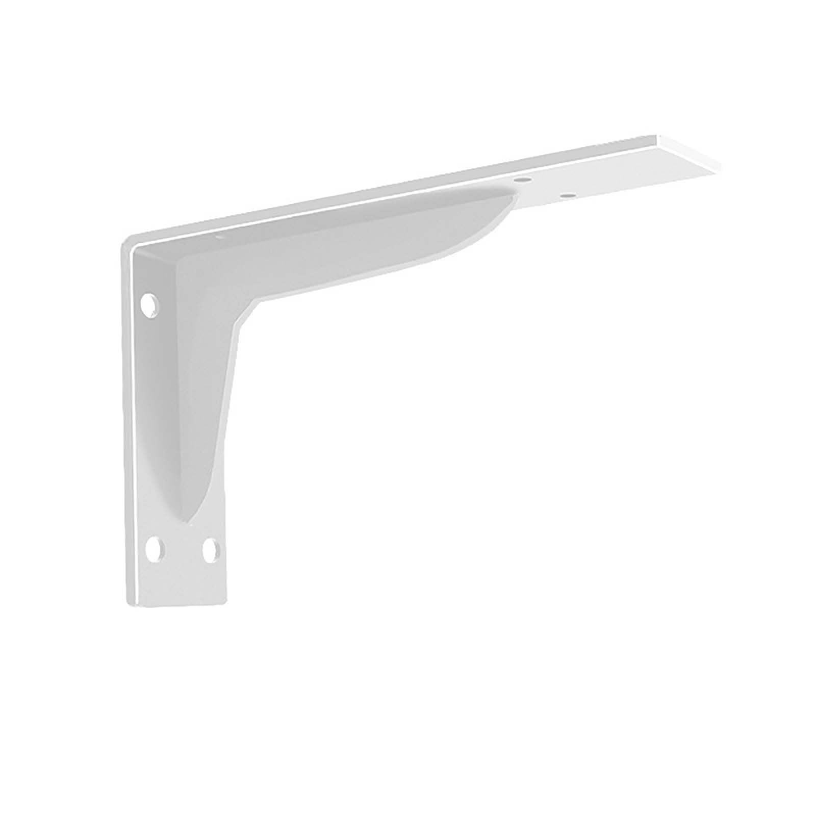Schwerlastwinkel Regalwinkel Schwerlastkonsole Wandhalterung Regal Tragkraft 50kg I Winkel Metall massiv | Regalträger | Wandmontage Konsole(C,34cm)