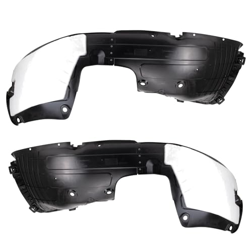 Image of TRQ Front Inner Fender Liner Set Compatible with 2016-2018 Hyundai Tucson HY1248185 HY1249185