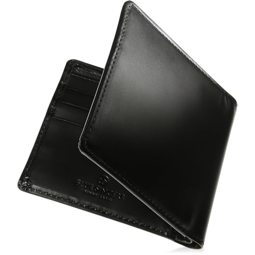 イタリアンレザー 2つ折り札入れ 小銭入れなし