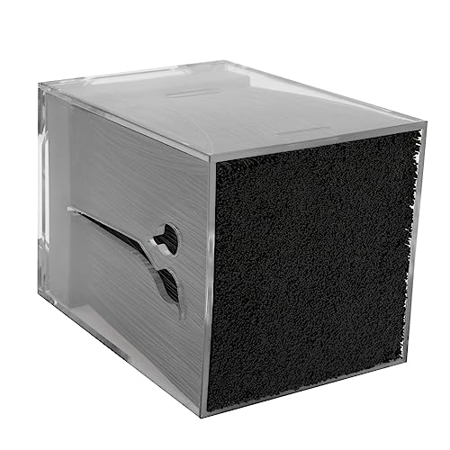 Beatifufu Barber Scissor Storage Hairdressing Scissors Container Scissors Box for Salon Hairdressing Tool Storage Case Resin Scissor Holder