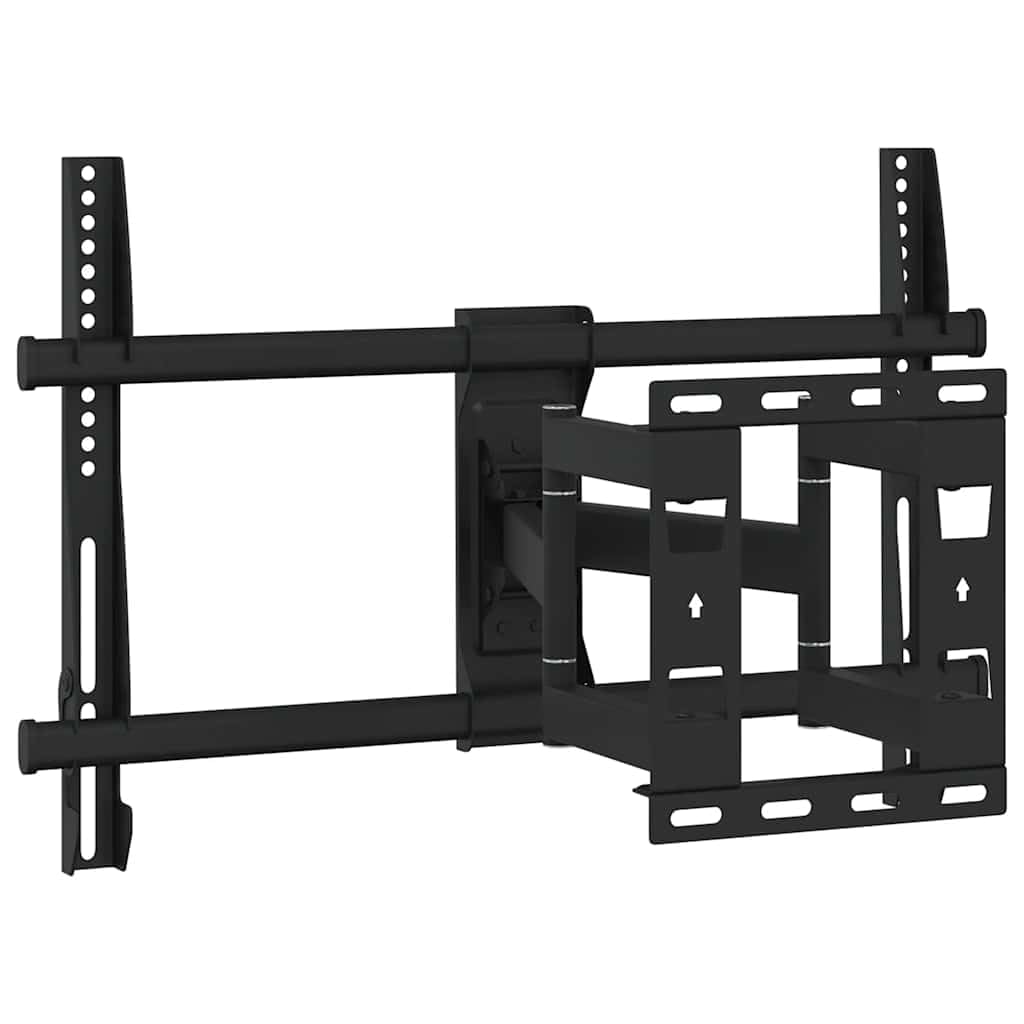Supporto da parete TV 37-80 pollici VESA 600x400 mm Max 40 kg Inclinabile Orientabile Estensibile Girevole Altezza Regolabile per Soggiorno Ufficio Gaming Angolo