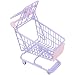 Toddmomy 1Pcs Mini Supermercato Handcart Mini Carrello del Supermercato Supermercato Handcart in Metallo Shopping Carrello di Utilità Carrello modalità Stoccaggio Giocattolo Boy