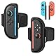 MENEEA [für Switch 2/1] Black Handgelenkbänder für Nintendo Switch 2 (2025)/Switch 1 für Just-Dance 2025/2024/Zumba Burn it Up, Handgelenkband-Zubehör für JoyCon 2 passend für Erwachsene & Kinder
