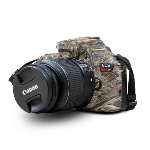 Skin Compatible with Canon EOS Rebel T7 Camera - DRT - Premium 3M Vinyl Protective Wrap Decal Cover - Easy to Apply | Crafted in The USA by MightySkins by MIGHTY SKINS - Used condition - US$25.24